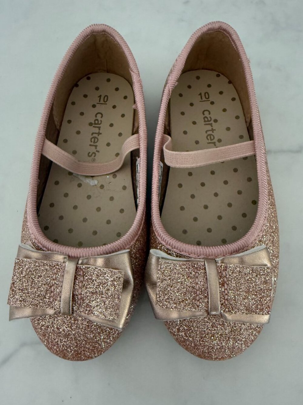 Carter's Big Bow Ballet Flats - Toddler 10